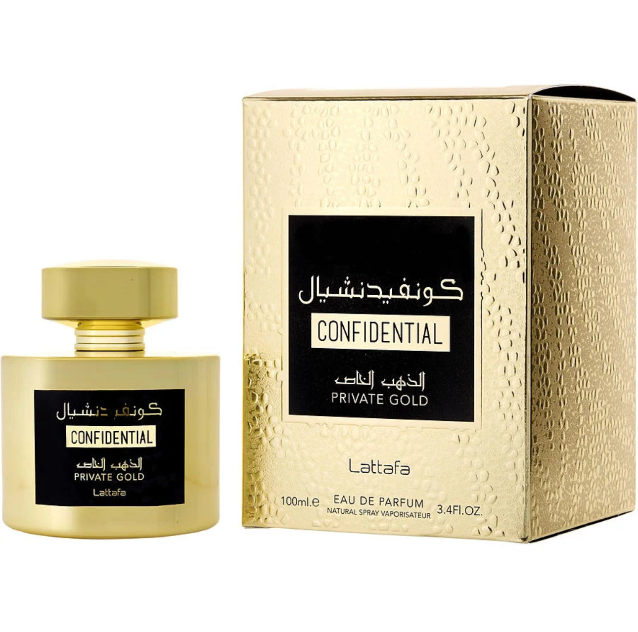 LATTAFA CONFIDENTIAL  PRIVATE GOLD LATTAFA
