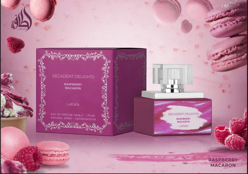 DECADENT DELIGHTS RASPBERRY MACARON