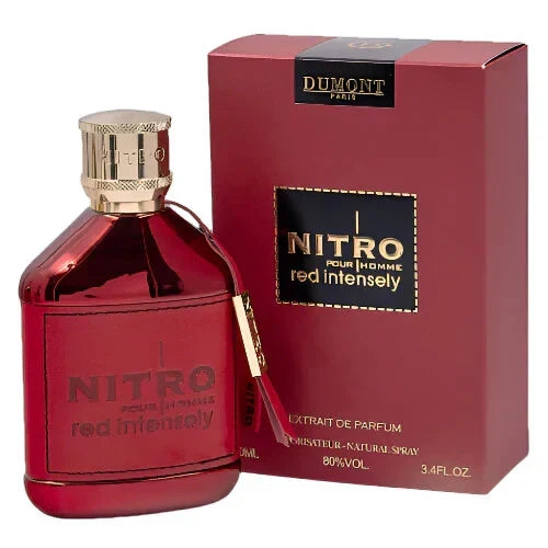 NITRO RED INTENSELY MEN EDP - 100ML (3.4oz) By DUMONT