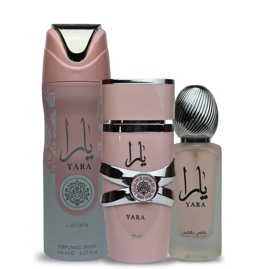 SET LATTAFA YARA MOI WOMEN 3 PC