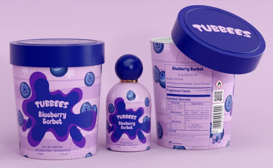 TUBBEES BLUEBERRY SORBET 50ML
