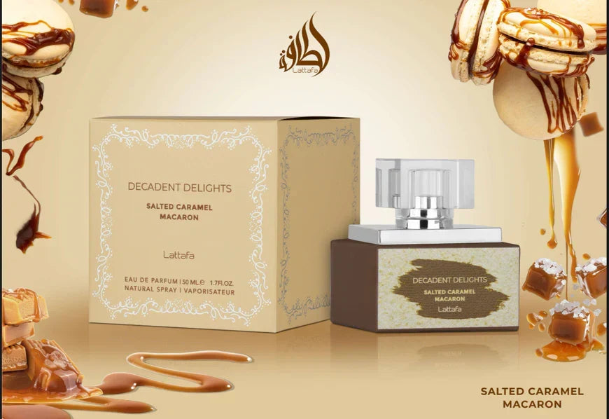 DECADENT DELIGHTS SALTED CARAMEL MACARON