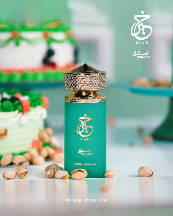 KHAIR PISTACHIO UNISEX EDP - 100ML (3.4oz) BY PARIS CORNER