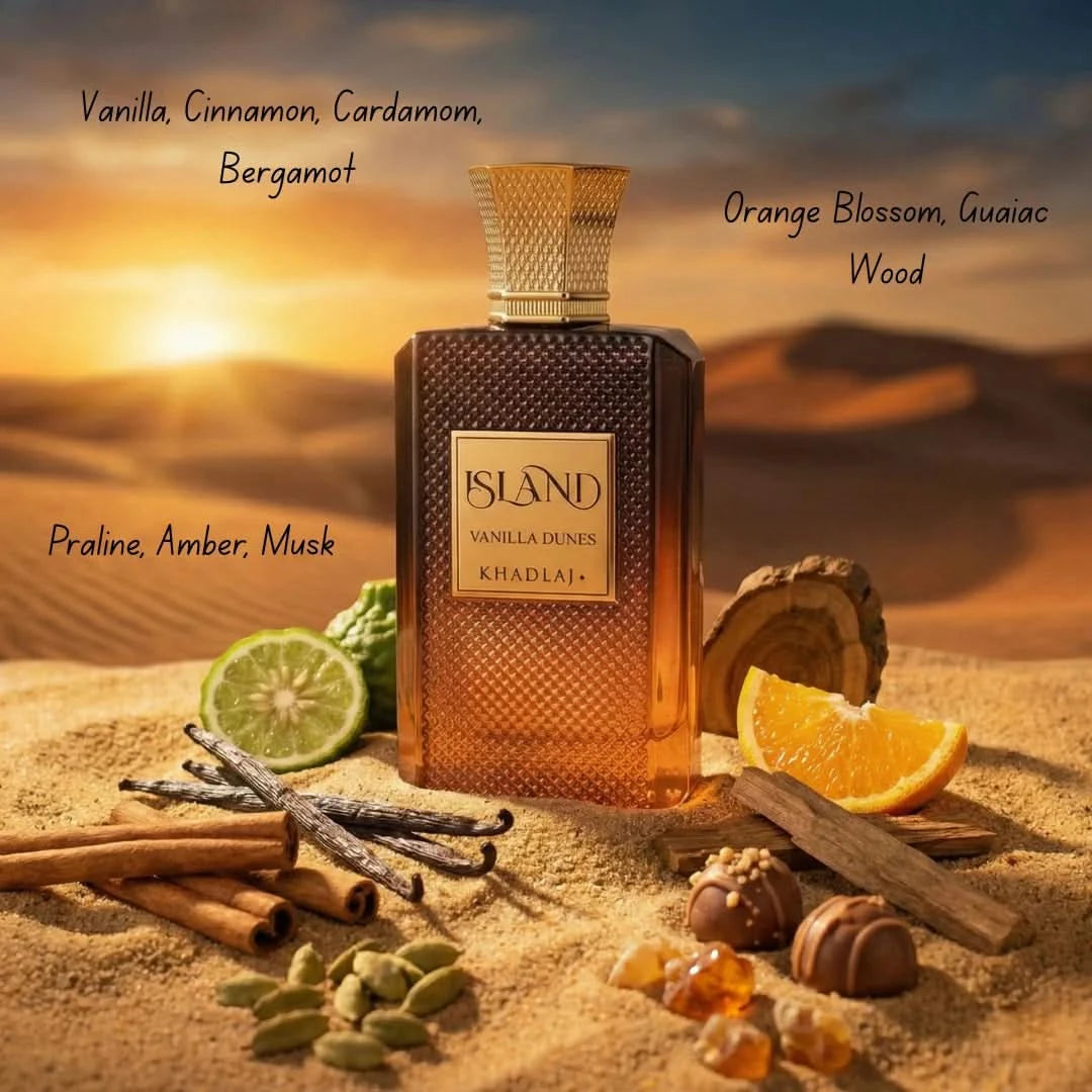Island Vanilla Dunes by Khadlaj Perfumes for Men