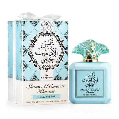 Shams Al Emarat Khususi Iced Petal Eau De Parfum Spray 100ml (3.4 Oz) By Ard Al Zaafaran