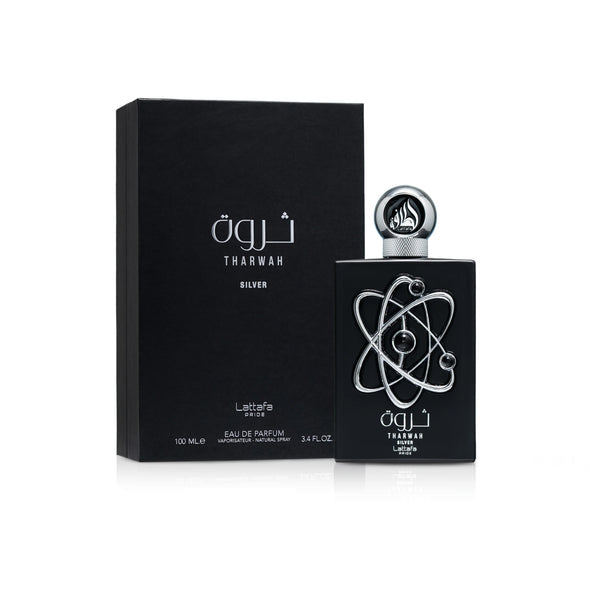 Tharwah Silver Men Eau De Parfum - 100 Ml (3.40 Oz) De Lattafa