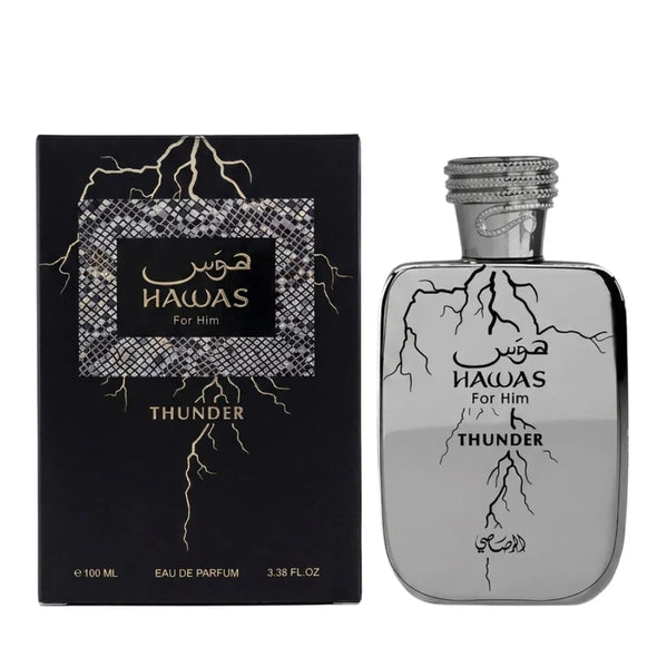 HAWAS THUNDER MEN EDP - 100ML (3.40z) By RASASI