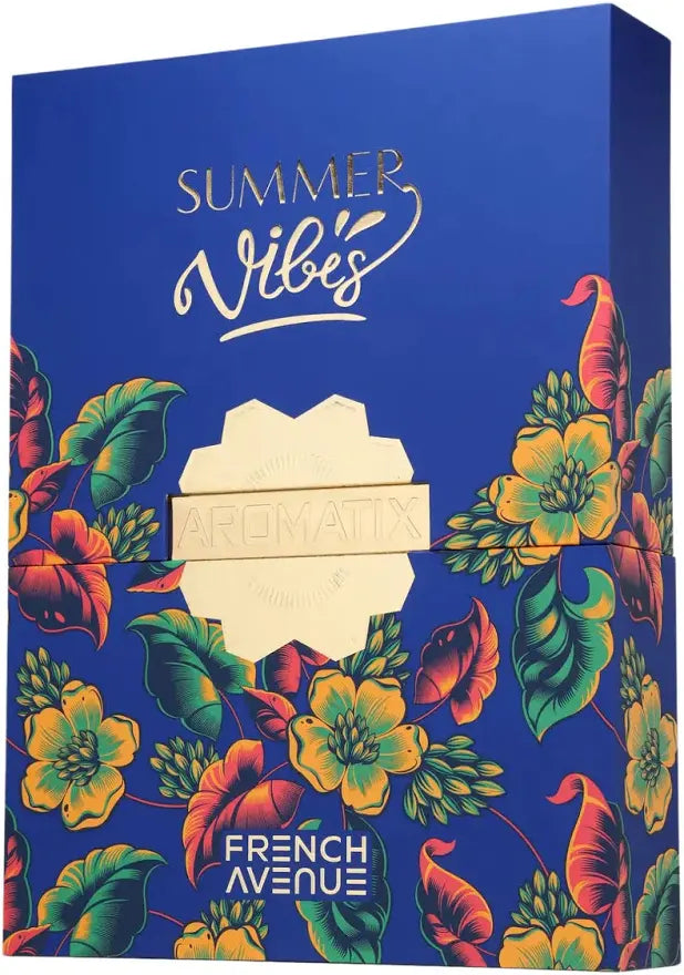 Aromatix Summer Vibes 30ml Extrait | French Avenue | High Performance Fresh Citrus & Tea Scent | Portable Luxury Travel Size