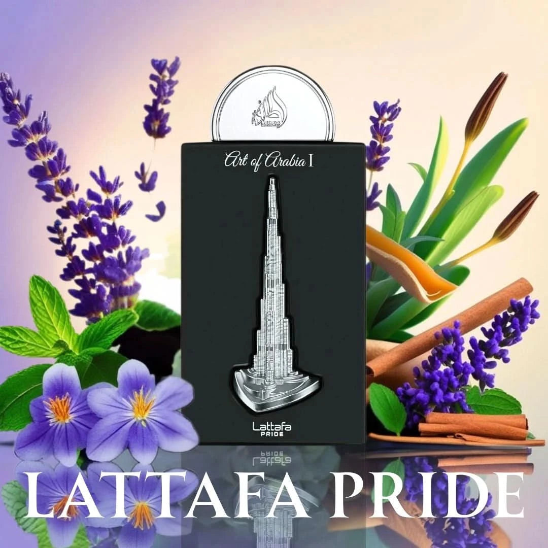 Art Of Arabia I Eau De Parfum Spray 100ml (3.4 Oz) By Lattafa Pride