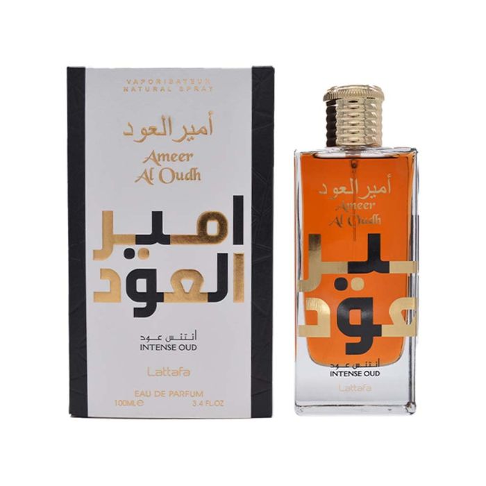 Ameer Al Oudh Intense Oud by Lattafa Perfumes EAU DE PARFUM SPRAY 3.4OZ.