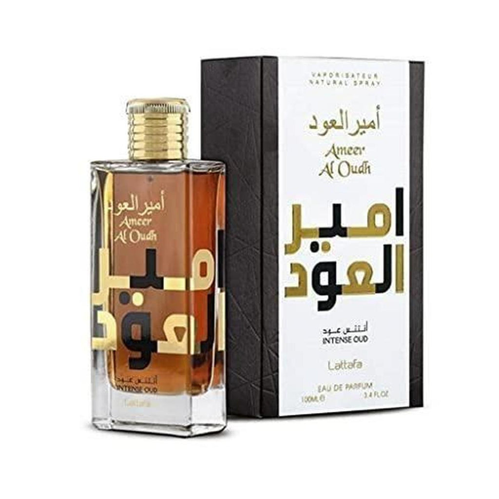 Ameer Al Oudh Intense Oud by Lattafa Perfumes EAU DE PARFUM SPRAY 3.4OZ.