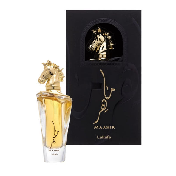 MAAHIR GOLD Men EDP - 100Ml (3.40z) By Lattafa