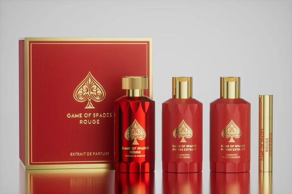 4PCS GAME OF SPADES ROUGE GIFT SET - By JO MILANO