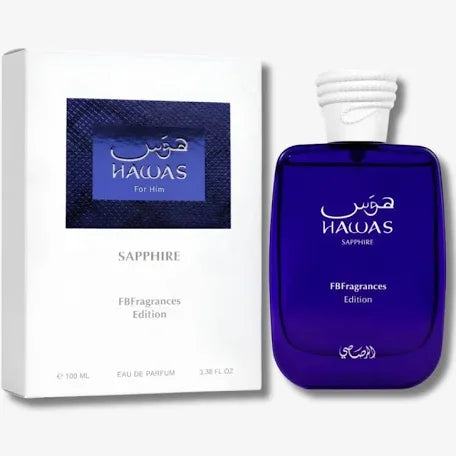 HAWAS SAPPHIRE UNISEX EDP - 100ML (3.4oz) By RASASI